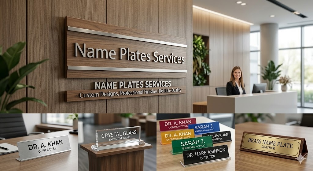 Name Plates services