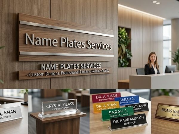 Name Plates services